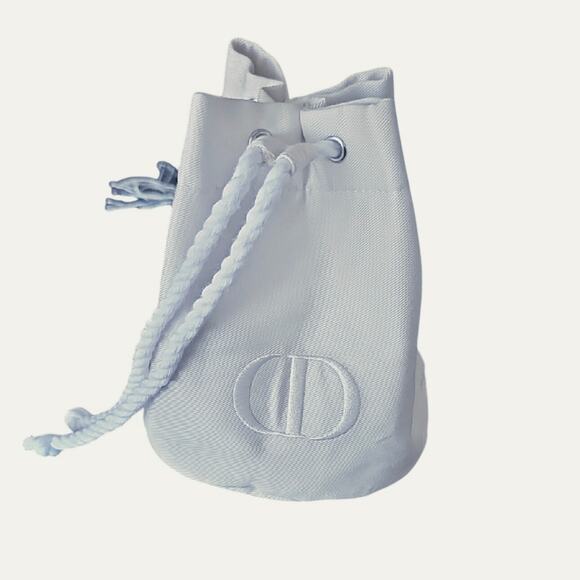 Dior Beauty Drawstring Cosmetic Pouch / Mini Bag Women’s EUC - Picture 1 of 5